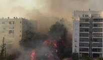 İsrail büyük yangın yangın