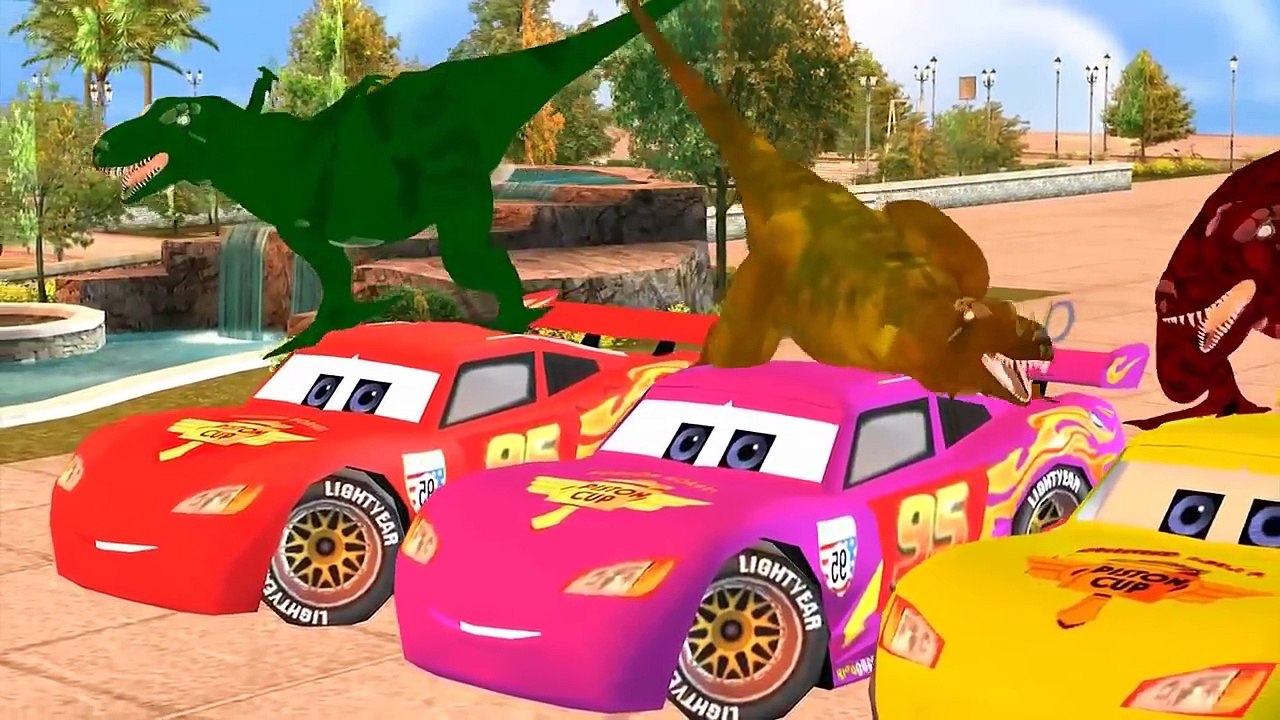 Colors Gorilla | Dinosaur Cartoons For Children | Cartoon Dinosaurs For Children |Dinosaurs Fighting