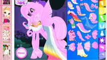 My Little Pony Peaches Cherry Butterfly Glitter Design Animation Creative activity for Kids