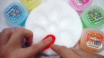 How To Make Colors Slime Foam Clay Ball Learn Colors Rainbow Clay Slime Toy