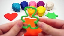 Learn Colours Play Dough Rainbow Strawberry & Slime Surprise Toys For Kids