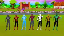 Play Doh Finger Family Spiderman Colors Songs For Children | SuperHeroes Finger Family Rhymes