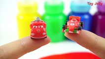 ᴴᴰ Learn Colors Clay Slime Surprise Toys Peppa Pig My Little Pony Squinkies Disney Cars Monster Spo