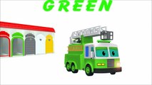 Colors for Children to Learn with Ladder Truck - Colours for Kids to Learn - Learning Videos