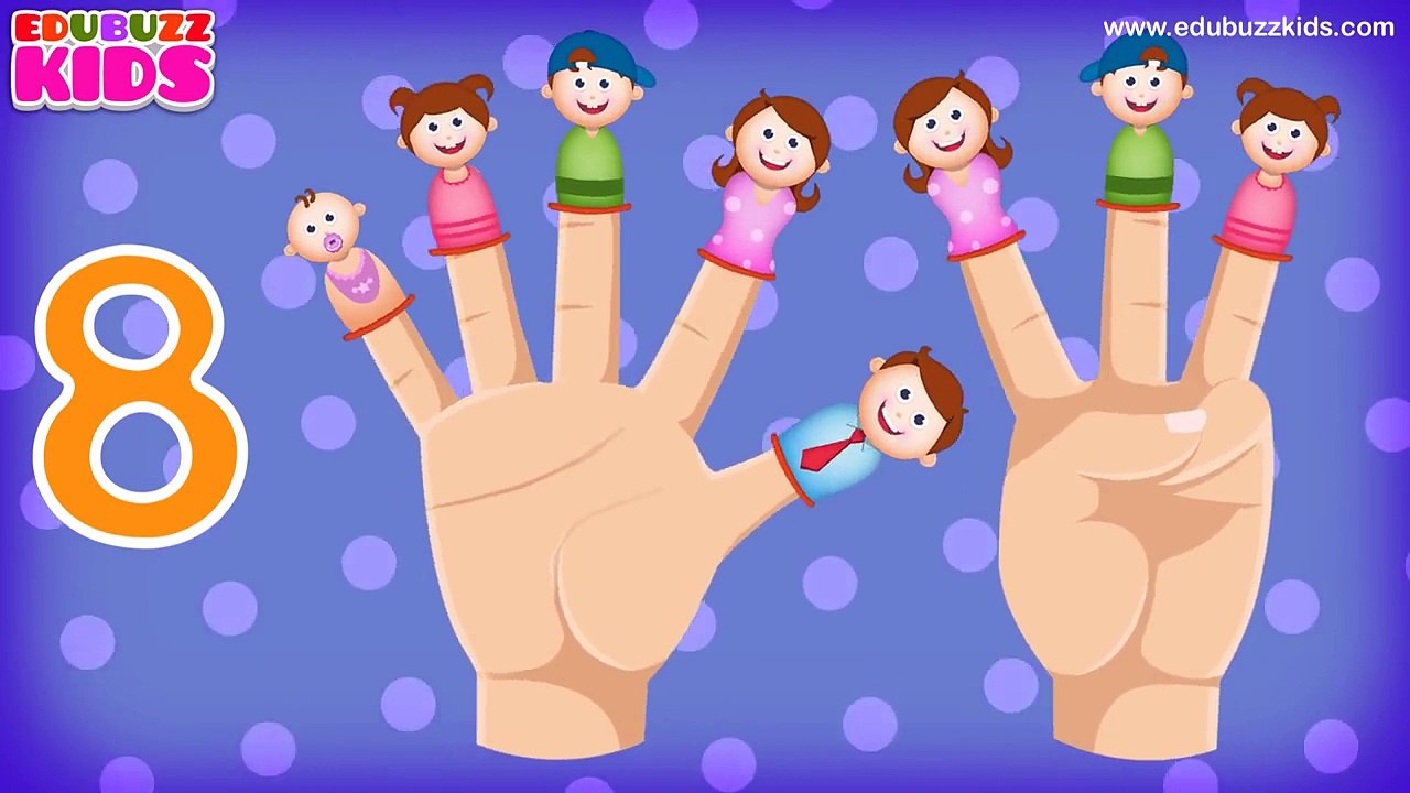 10 Little Fingers Nursery Rhyme | Numbers Rhymes for Children