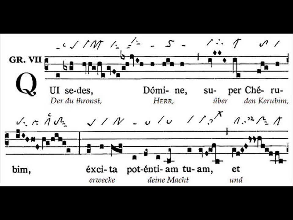 Graduale Qui sedes, Dominica III Adventus (3 Avent)