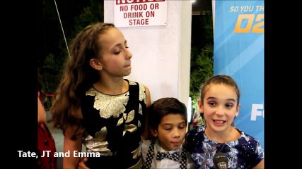 Emma, JT and Tate of So You Think Can Dance Next Generation Finale