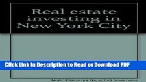 Read Real estate investing in New York City: A handbook for the small investor PDF Free