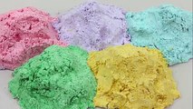 Learn Colours with How to make colored sand - salt and chalkhow to make colored sand