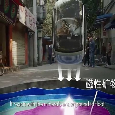 China's New Car Without Wheels Named Hover Car
