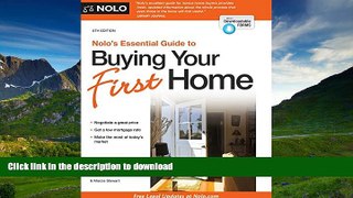 READ  Nolo s Essential Guide to Buying Your First Home (Nolo s Essential Guidel to Buying Your