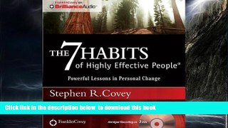 Read book  The 7 Habits of Highly Effective People: Powerful Lessons in Personal Change BOOOK ONLINE