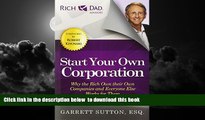 liberty book  Start Your Own Corporation: Why the Rich Own Their Own Companies and Everyone Else