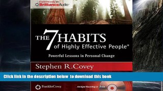 Best books  The 7 Habits of Highly Effective People: Powerful Lessons in Personal Change BOOOK
