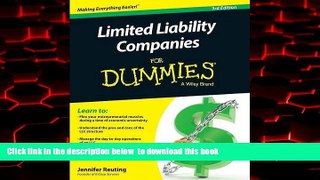 liberty books  Limited Liability Companies For Dummies BOOOK ONLINE