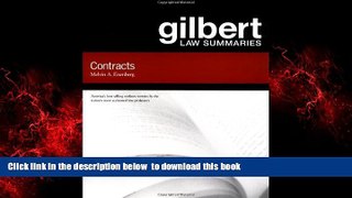 Read book  Gilbert Law Summaries on Contracts BOOOK ONLINE