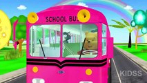 Wheels On The Bus Go Round Nursery Rhymes | Most Popular Nursery rhymes For Children
