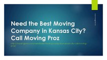 Need the Best Moving Company in Kansas City