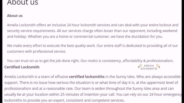 Commerical Locksmith Florida | Call Now (305) 702-0542