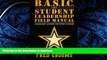 FAVORITE BOOK  B.A.S.I.C. The Student Leadership Field Manual: Leadership Lessons For Every