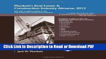 Read Plunkett s Real Estate   Construction Industry Almanac 2012: Real Estate   Construction