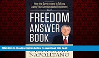Read book  The Freedom Answer Book: How the Government Is Taking Away Your Constitutional Freedoms