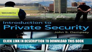 [PDF] Introduction to Private Security Popular Colection