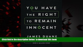 Best books  You Have the Right to Remain Innocent BOOOK ONLINE