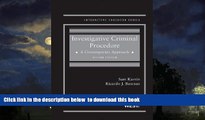 Best books  Investigative Criminal Procedure: A Contemporary Approach, 2d (Interactive Casebook