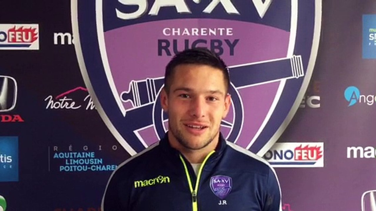 Jean Ric avant le match contre Aurillac (images Romain Chabat)