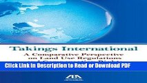 Read Takings International: A Comparative Perspective on Land Use Regulation and Compensation