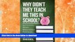 READ  Why Didn t They Teach Me This in School?: 99 Personal Money Management Principles to Live