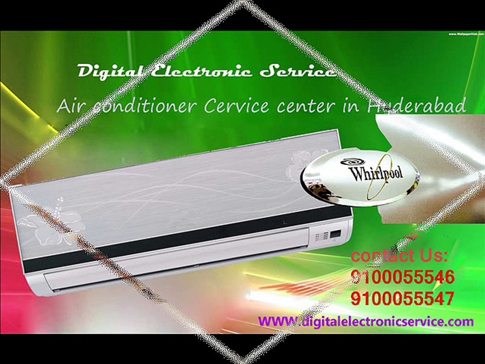 Whirlpool Air Conditioner Service center in Hyderabd , Wirlpool Air conditioner repair Center in Hyderabad, Secunderabad