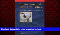 Read book  Environmental Law and Policy (Concepts and Insights) BOOOK ONLINE