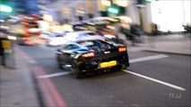 EPIC 'Supercar Saturday' in London: Aventador Roadsters p4