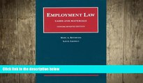 READ book  Employment Law, Cases and Materials,7th Concise, 2012 Supplement (University Casebook)