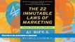FAVORITE BOOK  The 22 Immutable Laws of Marketing:  Violate Them at Your Own Risk! FULL ONLINE