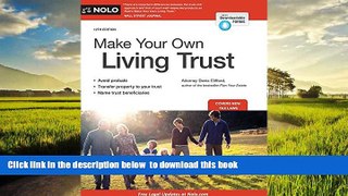 Best books  Make Your Own Living Trust [DOWNLOAD] ONLINE
