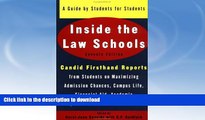 READ  Inside the Law Schools: A Guide by Students for Students (Goldfarb, Sally F//Inside the Law