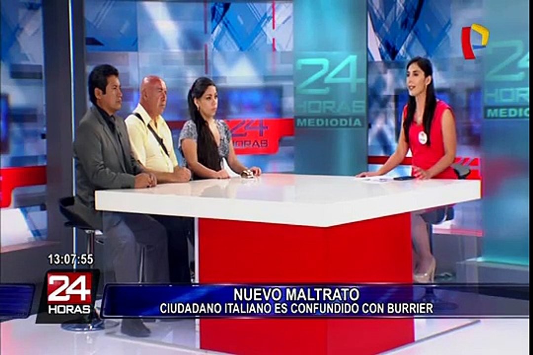 Italiano confundido con ‘burrier’ en el Jorge Chávez: “Me sentí como un delincuente”