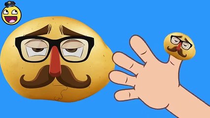 Nursery Rhyme | Potatoes Finger Family Song for Baby | English Rhymes for Kids