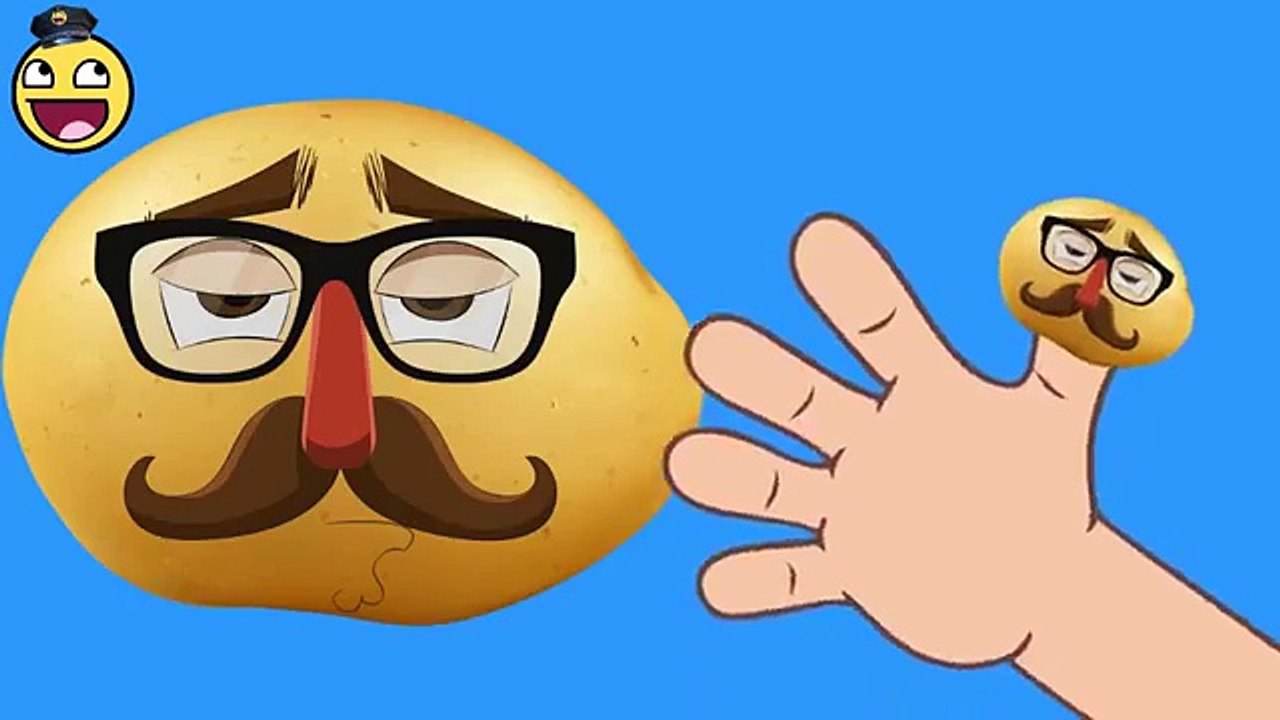 Nursery Rhyme | Potatoes Finger Family Song for Baby | English Rhymes for Kids