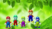Mario Cartoon Nursery Finger Family Rhymes For Children Cartoon Finger Family Rhymes