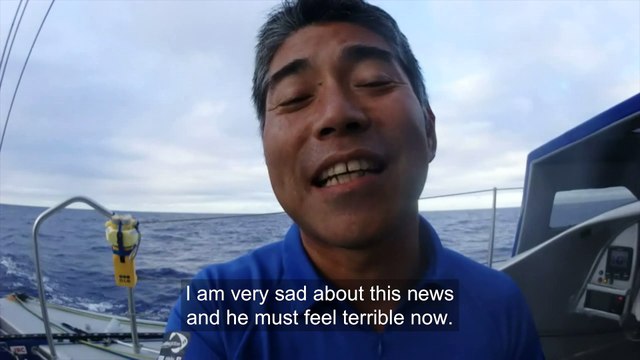 D19 : Support message from Kojiro Shiraishi for Morgan Lagravière / Vendée Globe