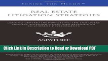 Read Real Estate Litigation Strategies: Leading Lawyers on Navigating the Discovery Process,