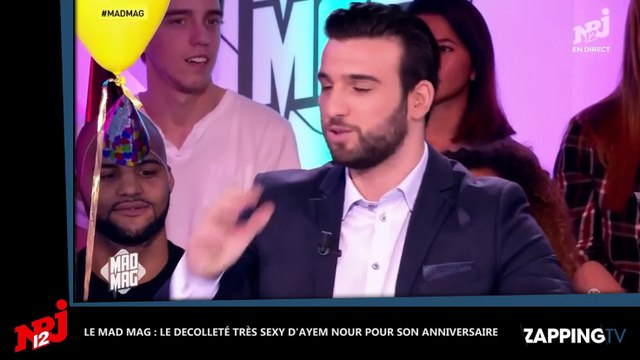Mad Mad : Ayem très sexy sur le plateau, son décolleté affole la toile (Vidéo)