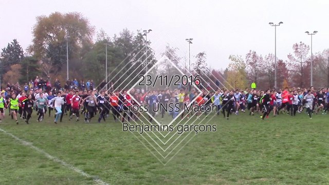 Cross UNSS départemental(Benjamins garçons-Minimes filles) mâcon 23/11/2016