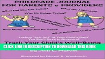 [PDF] Childcare Journal For Parents   Providers Popular Colection