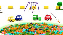 CAR FISHING! - Ball Pit Pool - Cartoon Cars.Videos for Kids.Cartoons for Children.Kids Cars Cartoons