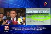 Reacciones tras respaldo de PPK a ministro Jaime Saavedra